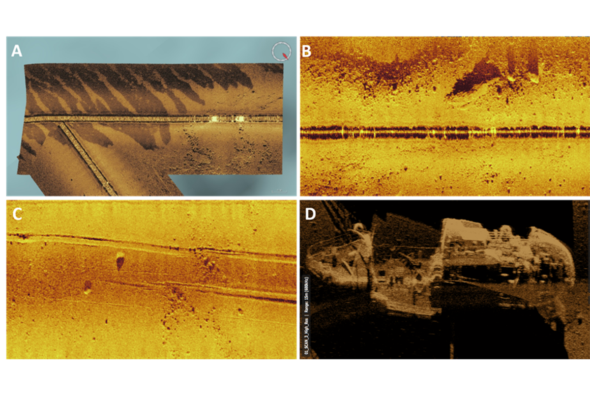 Mosaïques de sonar latéral