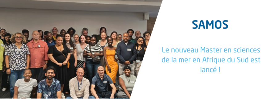 Lancement du Master en Sciences de la Mer en Afrique du sud